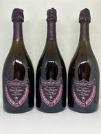 2009 Dom Pérignon - Champagne Rosé - 3 Flessen (0.75 liter), Verzamelen, Wijnen, Nieuw