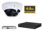 Dahua Wizsense AI systeem met 2 varifocale PoE cameras en 4, Verzenden, Nieuw
