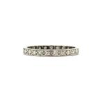 Platina alliance ring met diamant 950, Sieraden, Tassen en Uiterlijk, Ringen, Ophalen of Verzenden, Nieuw
