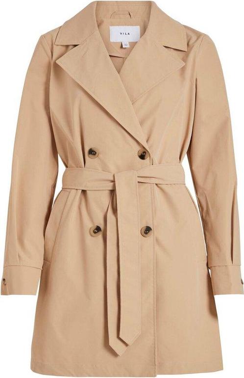 Vila - Maat 38 - 14079769 - VIMERSIN TRENCHCOAT - NOOS, Kleding | Dames, Jassen | Winter, Verzenden