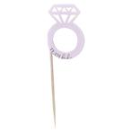 Cupcake Toppers Team Bride 5cm 12st, Verzenden, Nieuw