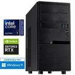 Core Ultra 7 265KF + Waterkoeling - RTX 3050 - Desktop PC, Computers en Software, Desktop Pc's, Nieuw