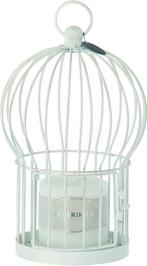 Riverdale Birdcage - Sfeerlicht - 28cm - Wit, Huis en Inrichting, Woonaccessoires | Overige, Verzenden, Nieuw