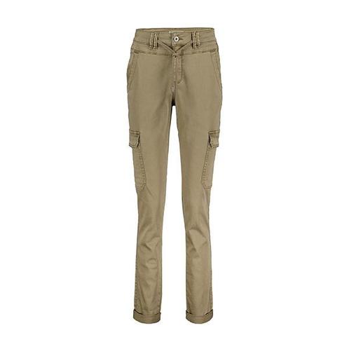 -30% Red Button  Red Button Broek srb4325 cargo jog olive  m, Kleding | Dames, Broeken en Pantalons, Groen, Nieuw, Verzenden