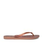 Havaianas Slim Animal slippers voor dames in het Rose goud, Slippers, Overige kleuren, Verzenden, Nieuw