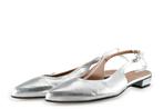 Lina Locchi Slingbacks in maat 43 Zilver, Overige kleuren, Lina Locchi, Verzenden, Zo goed als nieuw