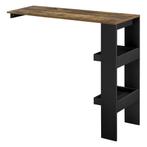 Bartafel Bromoella wandmontage 120x45x106 cm zwart eiken