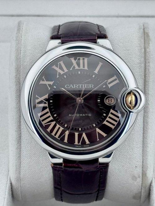 Cartier - Ballon Bleu 42 mm Automatic Brawn - 3001 - Heren -, Sieraden, Tassen en Uiterlijk, Horloges | Heren