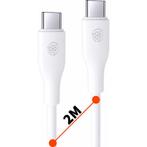 USB C Kabels - Sterk TPE Rubber - 2 Meter - USB-C naar USB-C, Ophalen of Verzenden, Zo goed als nieuw