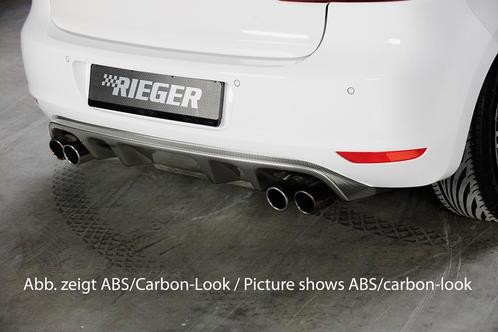 Rieger diffuser | VW Golf 6 VI 2008-2012 | ABS | dubbel sier, Auto-onderdelen, Carrosserie en Plaatwerk, Nieuw, Volkswagen, Verzenden