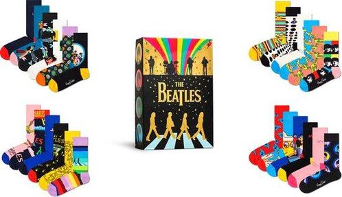 Happy Socks XBEA41-0200 The Beatles Collector’s 24-Pack Gift, Kleding | Dames, Overige Dameskleding, Zo goed als nieuw, Ophalen of Verzenden