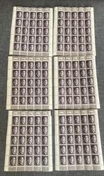 Duitsland 1942/1942 - 6 vellen Adolf Hitler 1942, Gestempeld