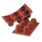Siliconen Bakvorm Muffin Ø57h60mm (6), Hobby en Vrije tijd, Verzenden, Nieuw