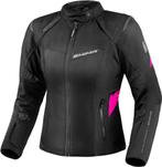 SHIMA Rush 2.0 Waterproof Dames Zwart Roze Textiele Motorjas, Nieuw met kaartje, Jas | textiel, Verzenden, SHIMA