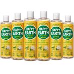 6x Happy Earth 100% Natuurlijke Douchegel Jasmine Ho Wood 30, Nieuw, Verzenden