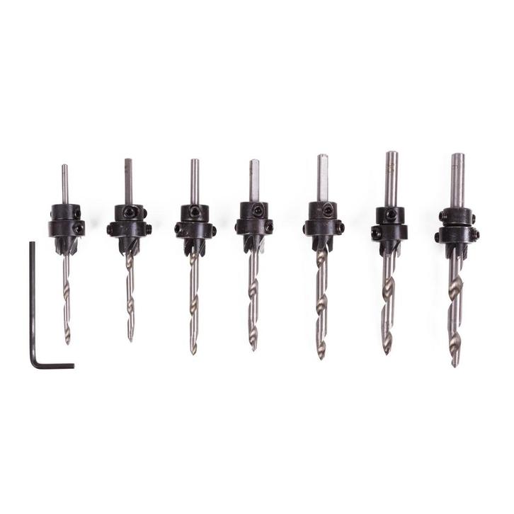 Benson Verzinkboorset - Ø 3 t/m 6 mm - 7-delig - Traploos.., Doe-het-zelf en Verbouw, Gereedschap | Boormachines, Nieuw, Ophalen of Verzenden