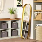 Staande Spiegel 160×50 cm – Gouden Frame, Full-Body Design, Huis en Inrichting, Kasten | Overige, Verzenden, Nieuw