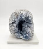 Celestien ruw (zie filmpje), Verzamelen, Mineralen en Fossielen, Ophalen of Verzenden