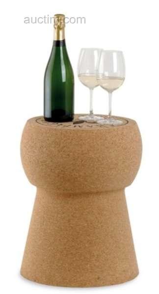 3x Champagne kurk stoel Kurk, Tuin en Terras, Overige Tuin en Terras, Ophalen