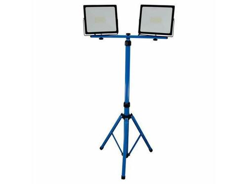 Veiling - LED Bouwlamp - 2x50Watt - incl. statief, Huis en Inrichting, Lampen | Overige, Nieuw