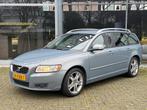 Volvo V50 2.0 D 2009 Blauw 1e Eigenaar Nap, Auto's, Keurmerk '100% Onderhouden', Gebruikt, Zwart, Blauw