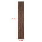 PVC laminaat zelfklevend set van 7 Smoked oak 0,975 m², Huis en Inrichting, Stoffering | Vloerbedekking, Verzenden, Nieuw