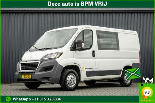 Peugeot Boxer **2.0 BlueHDI L1H1 | Euro 6 | 7-Persoons | nie, Auto's, Bestelauto's, Lease, Overige kleuren, Handgeschakeld, Wit