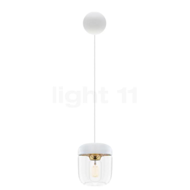 Umage Acorn Cannonball Hanglamp wit, messing (Hanglampen), Huis en Inrichting, Lampen | Hanglampen, Nieuw, Verzenden