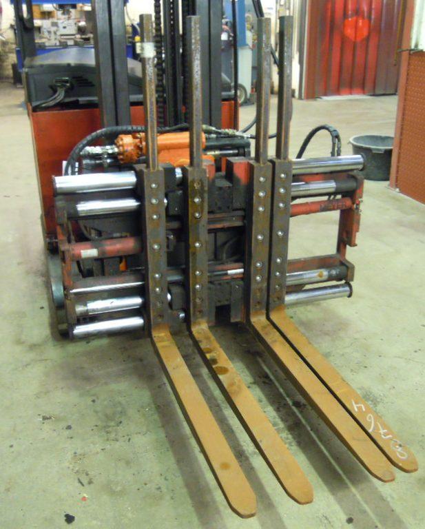 Meyer Vorkenversteller Dubbel, Zakelijke goederen, Machines en Bouw | Heftrucks en Intern transport, Verzenden