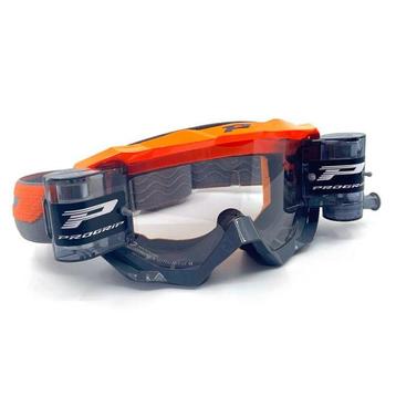 Progrip 3200 crossbril met roll off XL FL Fluor Oranje / Zwa beschikbaar voor biedingen