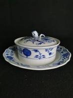Meissen - Barattolo per burro - Cipolla blu D. 18cm - 2., Antiek en Kunst, Antiek | Meubels | Tafels