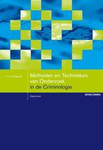 Boom studieboeken criminologie      Methoden e 9789462365704, Boeken, Verzenden, Zo goed als nieuw