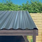 vidaXL Dakpanelen 36 st 60x36 cm gegalvaniseerd staal grijs, Doe-het-zelf en Verbouw, Dakpannen en Dakbedekking, Verzenden, Nieuw