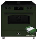 Elementi di Cucina IC9034-PG-MZ-B inductie fornuis met afzui, Witgoed en Apparatuur, Fornuizen, Verzenden, 60 cm of meer, Nieuw