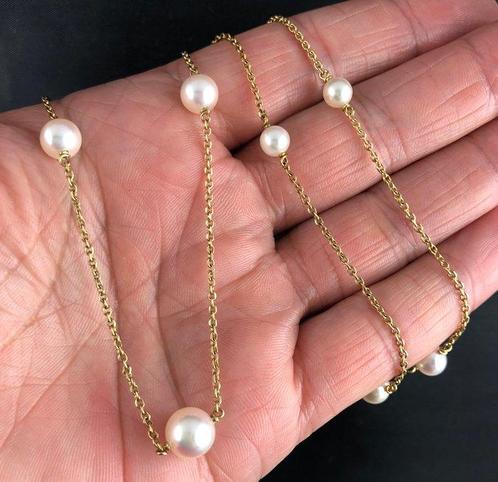 Zonder Minimumprijs - Halsketting - 18 karaat Geel goud, Sieraden, Tassen en Uiterlijk, Kettingen