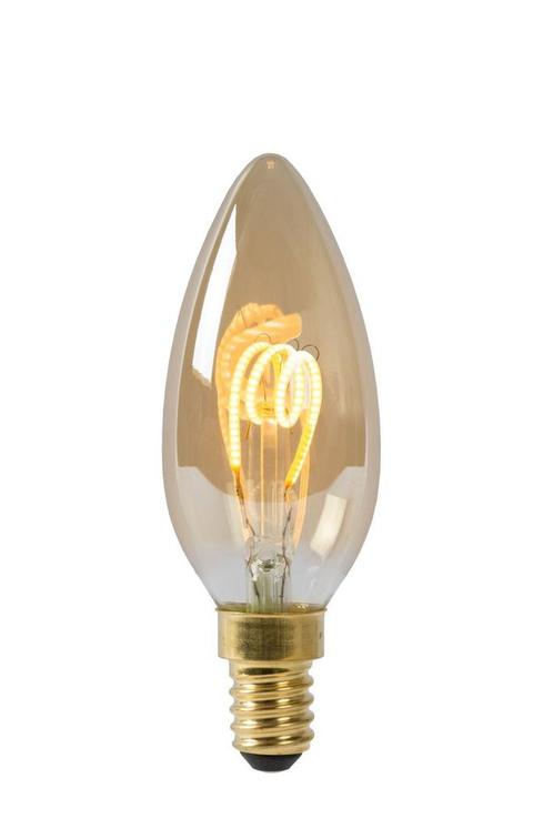 Lucide LED Bulb - Filament lamp Ø 3,5 cm LED Dimb. E14 1x3W, Huis en Inrichting, Lampen | Losse lampen, Nieuw, E14 (klein), Verzenden