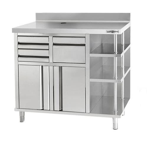 GGM Gastro | Werkkast - voor koffiemachine - 1000x600mm - |, Zakelijke goederen, Horeca | Meubilair en Inrichting, Nieuw in verpakking