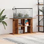 vidaXL Aquariumstandaard 100x40x60 cm bewerkt hout oud, Verzenden, Nieuw