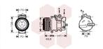 AIRCO COMPRESSOR VOOR MERCEDES BENZ SLK-KL R171 2004-2011, Ophalen of Verzenden, Nieuw