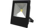 50W LED Schijnwerper Slim Warm Wit IP65, Ophalen of Verzenden, Lamp met armatuur, 50 tot 200 watt, Nieuw