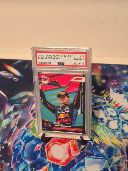 2024 Topps Topps Now Formula 1 Max Verstappen 29 Graded card, Verzamelen, Stickers