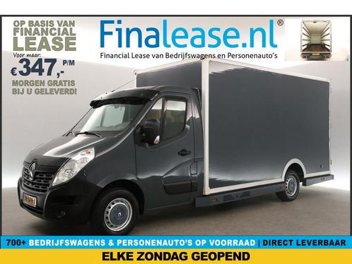 Renault Master T35 2.3 dCi Bakwagen AUT 150PK Camera €347pm, Auto's, Bestelauto's, Lease, Automaat, Diesel, Renault, Zilver of Grijs