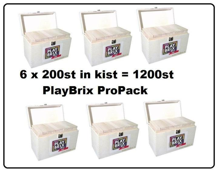 Bouwplankjes PLAYBRIX 1200 st  110 euro,  DIT IS GEEN KAPLA!, Kinderen en Baby's, Speelgoed | Houten speelgoed, Overige typen
