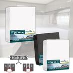 Textielpakket Camper lengtebedden met midden matras - 2, Huis en Inrichting, Slaapkamer | Beddengoed, Verzenden, Nieuw, Wit