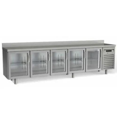 Koelwerkbank | 600 RANGE | 651L | 5 Glasdeuren | -2°C/+8°C |, Zakelijke goederen, Horeca | Keukenapparatuur, Nieuw in verpakking