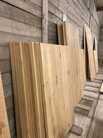 Eiken tafelbladen rechthoek, Ophalen, Nieuw, Molenschot, 50 tot 100 cm