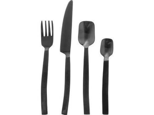 Veiling - Riverdale Bestek 20 Delig Onyx - zwart - 26cm, Huis en Inrichting, Keuken | Bestek, Nieuw