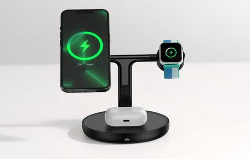 Baseus 3 in 1 Draadloze Oplader Geschikt voor iPhone, Telecommunicatie, Mobiele telefoons | Hoesjes en Frontjes | Apple iPhone