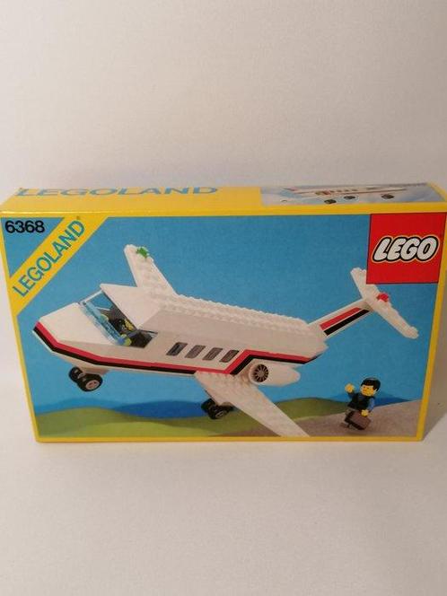 Lego - lego 6368 legoland Jet Airliner met doos uit 1985!, Kinderen en Baby's, Speelgoed | Duplo en Lego