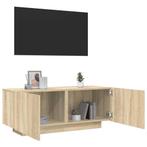 vidaXL Tv-meubel 100x35x40 cm bewerkt hout sonoma, Huis en Inrichting, Kasten | Televisiemeubels, 100 tot 150 cm, Verzenden, Nieuw